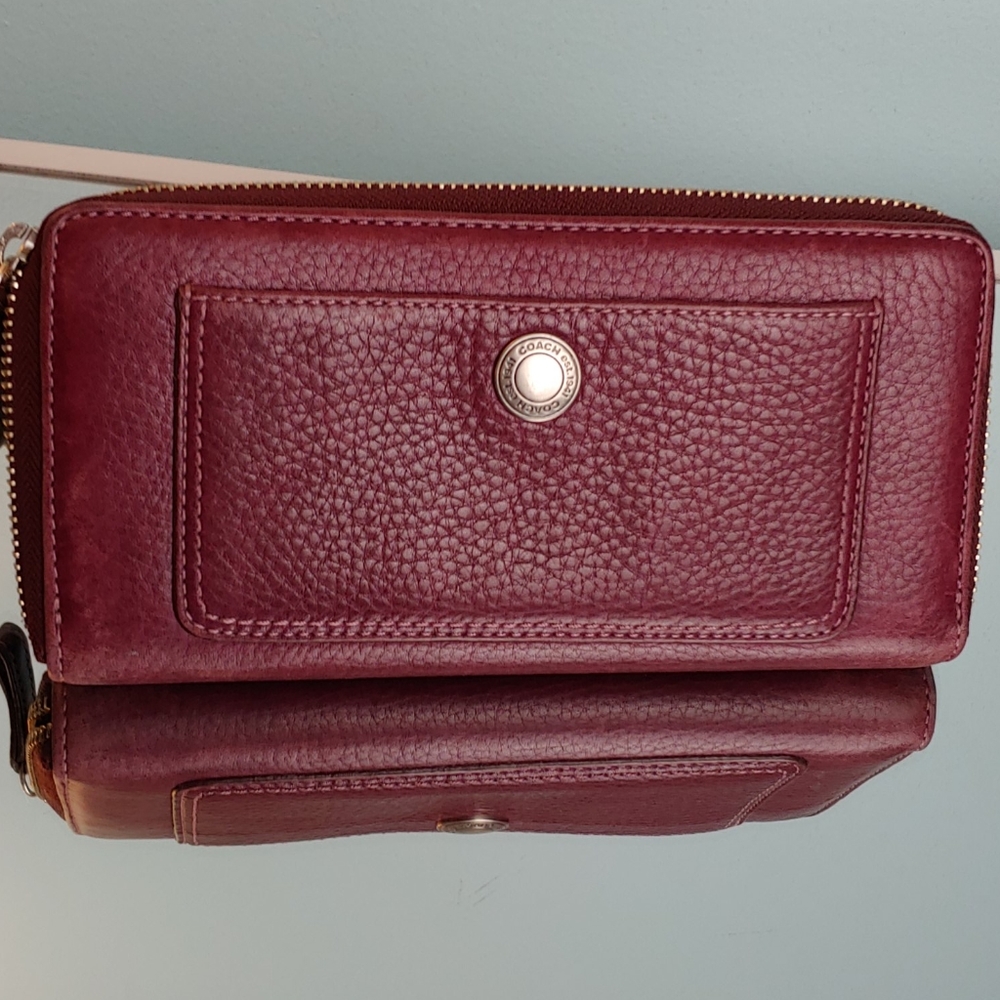 Coach Zip wallet.